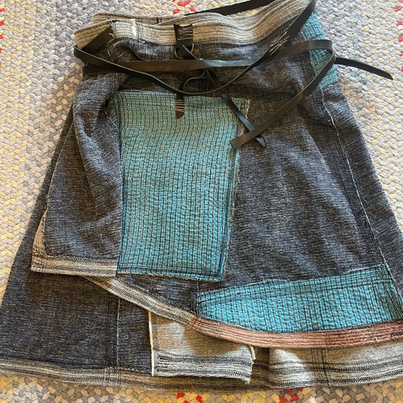 Tila and the Textiles Reversible Wrap Skirt - Picture 8 of 9